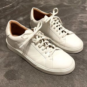 Men’s White Sneakers - ZARA - Size 11
